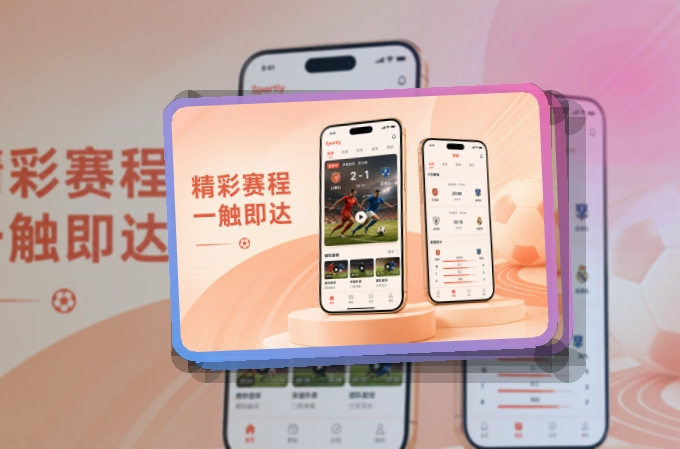 紧凑功能卡 · App快速入口 · 多场赛事切换更清楚界面展示